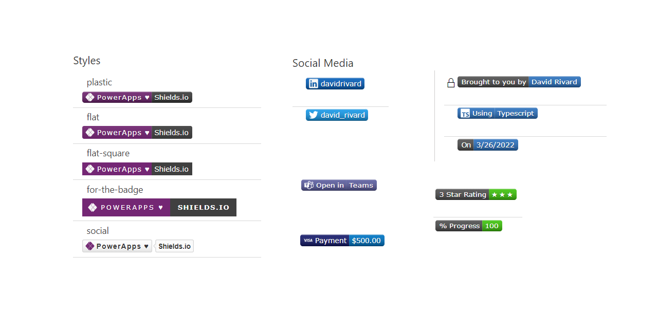 Featured image of post PCF control - Generate Shields.IO Badges in the PowerPlatform