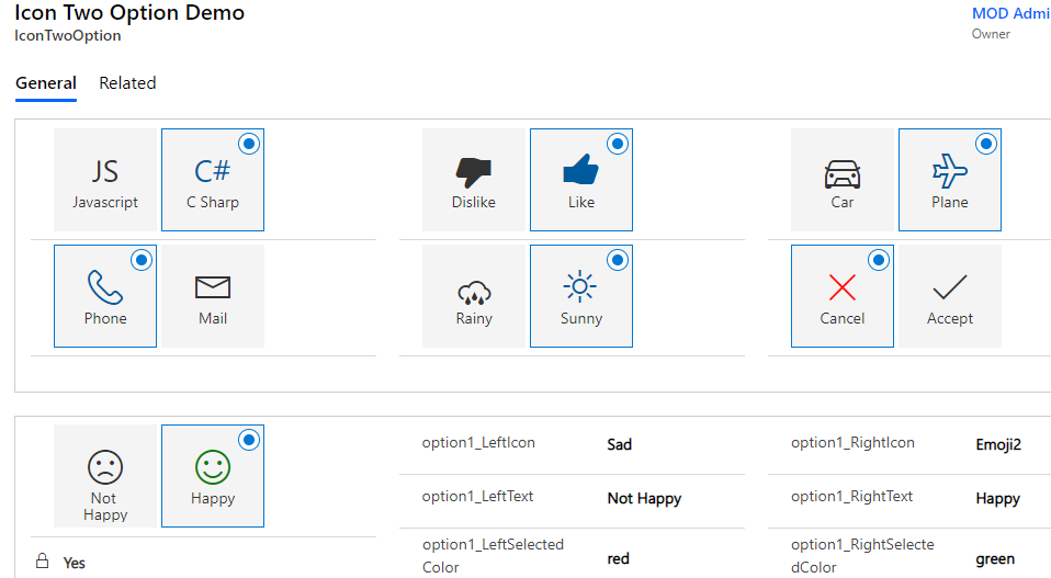 Featured image of post Two Option Icons PCF