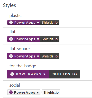 PCF control - Generate Shields.IO Badges in the PowerPlatform - It Must Be  Code!