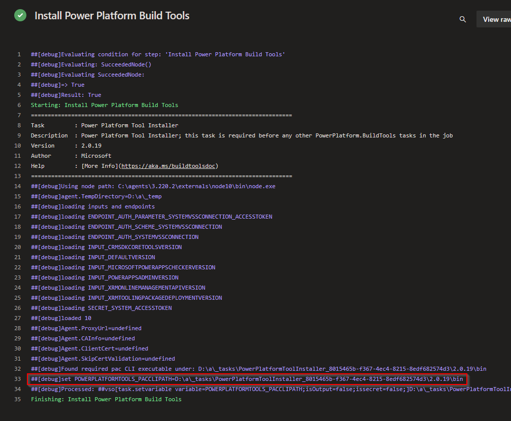 Calling PAC CLI ModelBuilder from an Azure DevOps Pipeline It